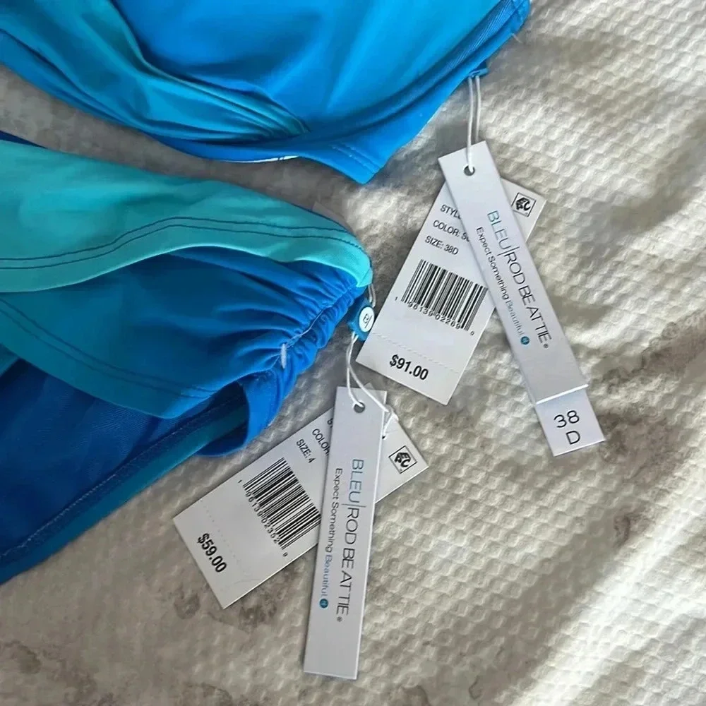Bleu Rod Beattie Coast To Coast Underwire Molded Bikini Top and Bottom